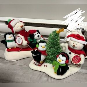 2 Hallmark Christmas singing decorations